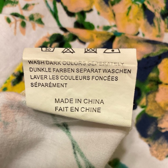 Floral cotton dress M - Picture 6 of 6